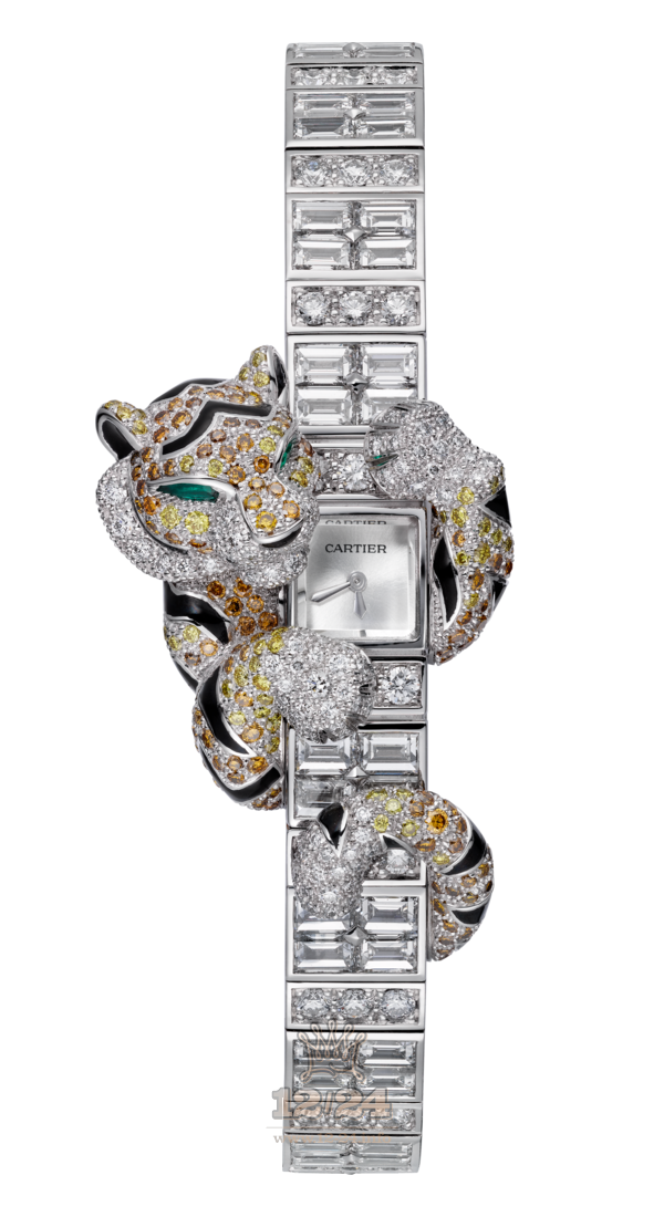 Cartier Creative jewelry watches Watch HPI00926 White gold Case Silver Dial