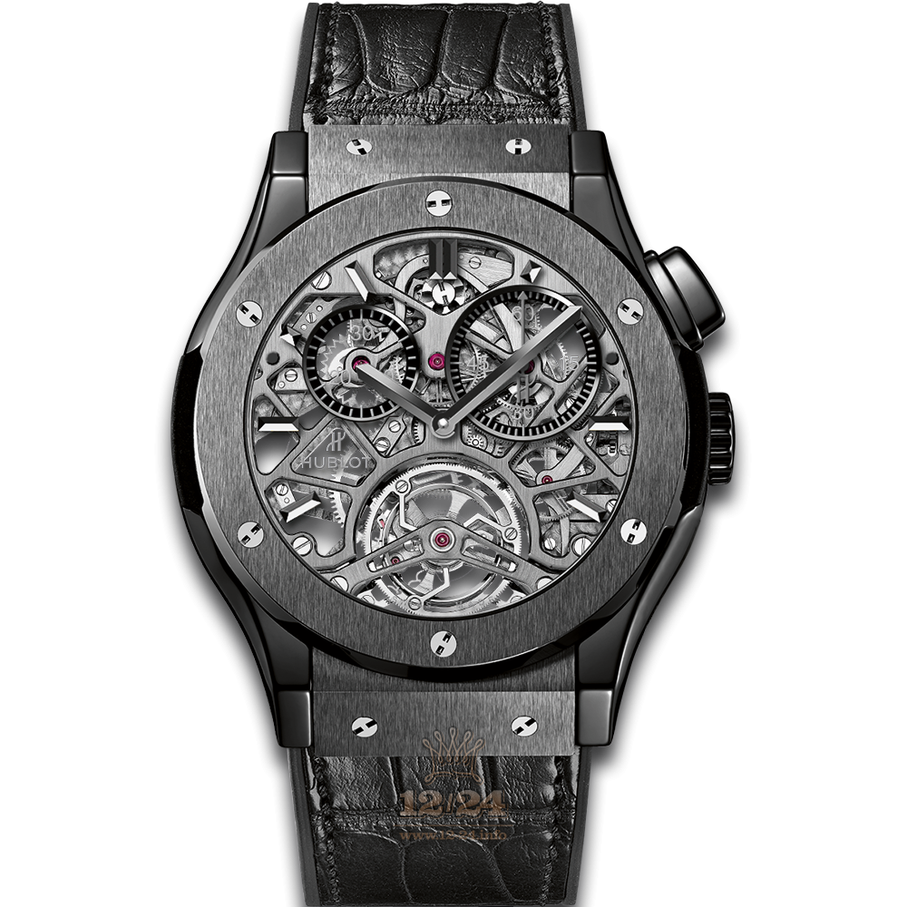 Hublot Classic Fusion Watch 506.CM.0140.LR 45 mm Ceramics Case Gray Dial