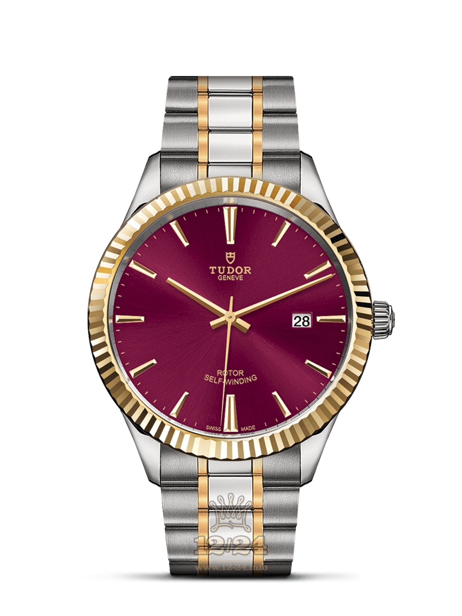 Tudor Style Watch M12713-0013 41 mm Stainless steel Yellow gold Case