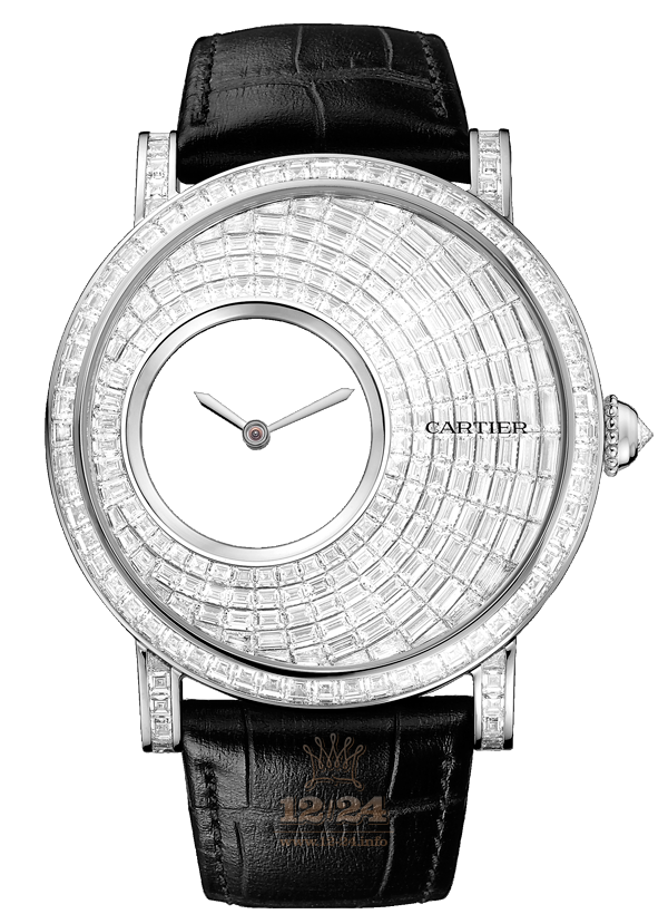 Cartier Rotonde de Cartier Watch HPI00889 44 mm White gold Case Silver Dial