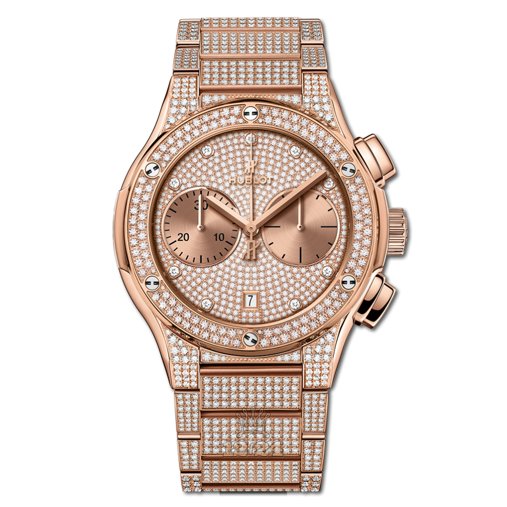 Hublot Classic Fusion Watch 520.OX.9010.OX.3704 45 mm Red gold Case