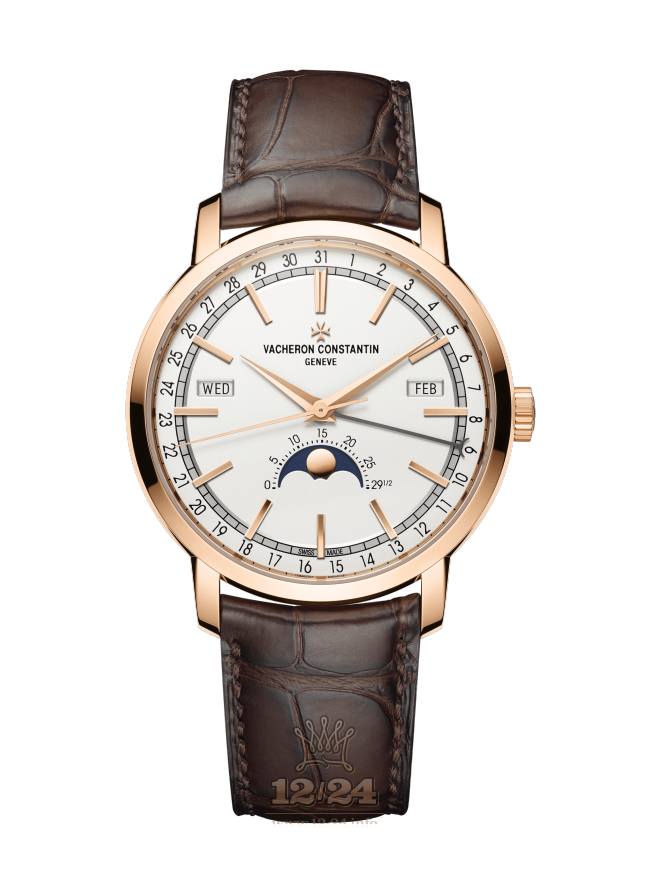 Vacheron Constantin Traditionnelle Watch 4010T/000R-B344 for $43000 41 mm Pink gold Case Silver Dial