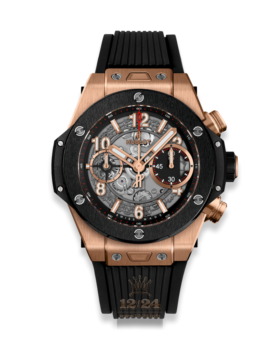 Hublot Big Bang Watch 441.OM.1180.RX 42 mm Pink gold Ceramics Case Gray Golden Dial