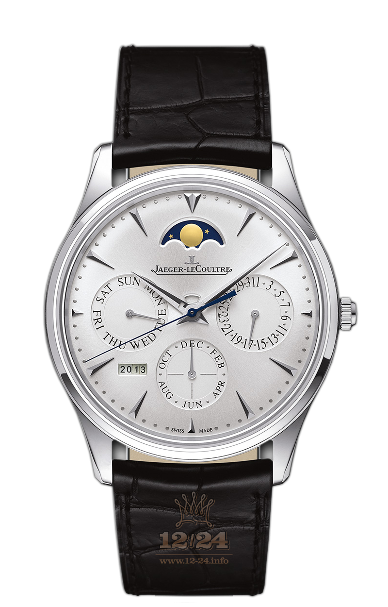 Jaeger-LeCoultre Master Watch 130842J 39 mm Stainless steel Case Silver Dial