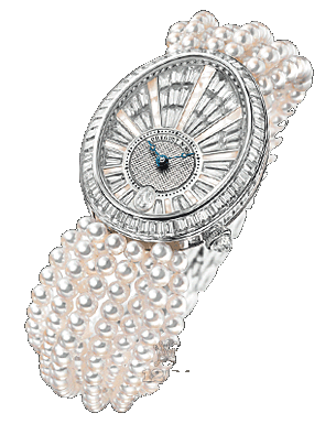 Breguet Reine de Naples Watch 8939BB/6D/J49 DD0D 38 mm White gold Case Silver Dial