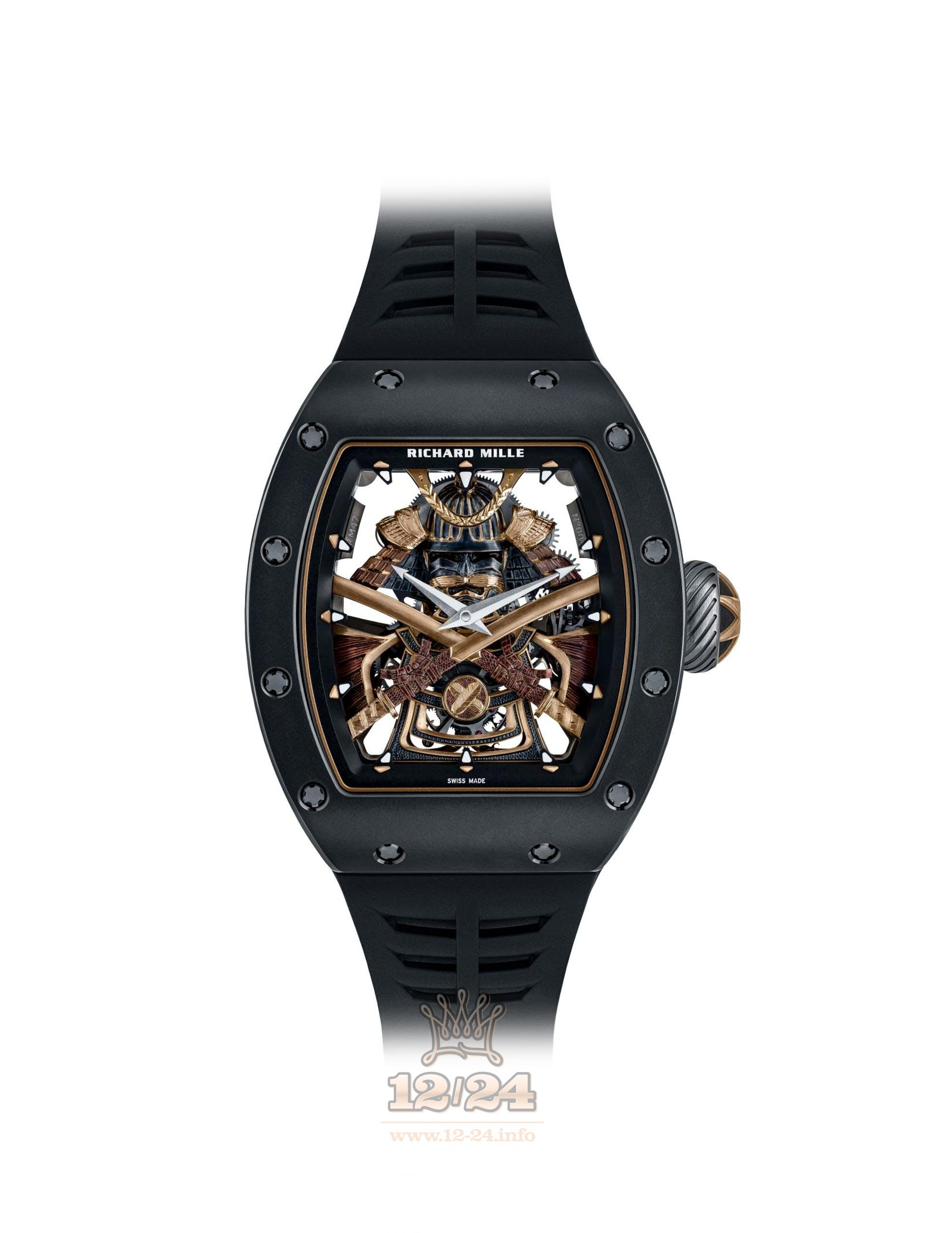 Richard Mille Men's Collection Watch RM 47 Ceramics Case