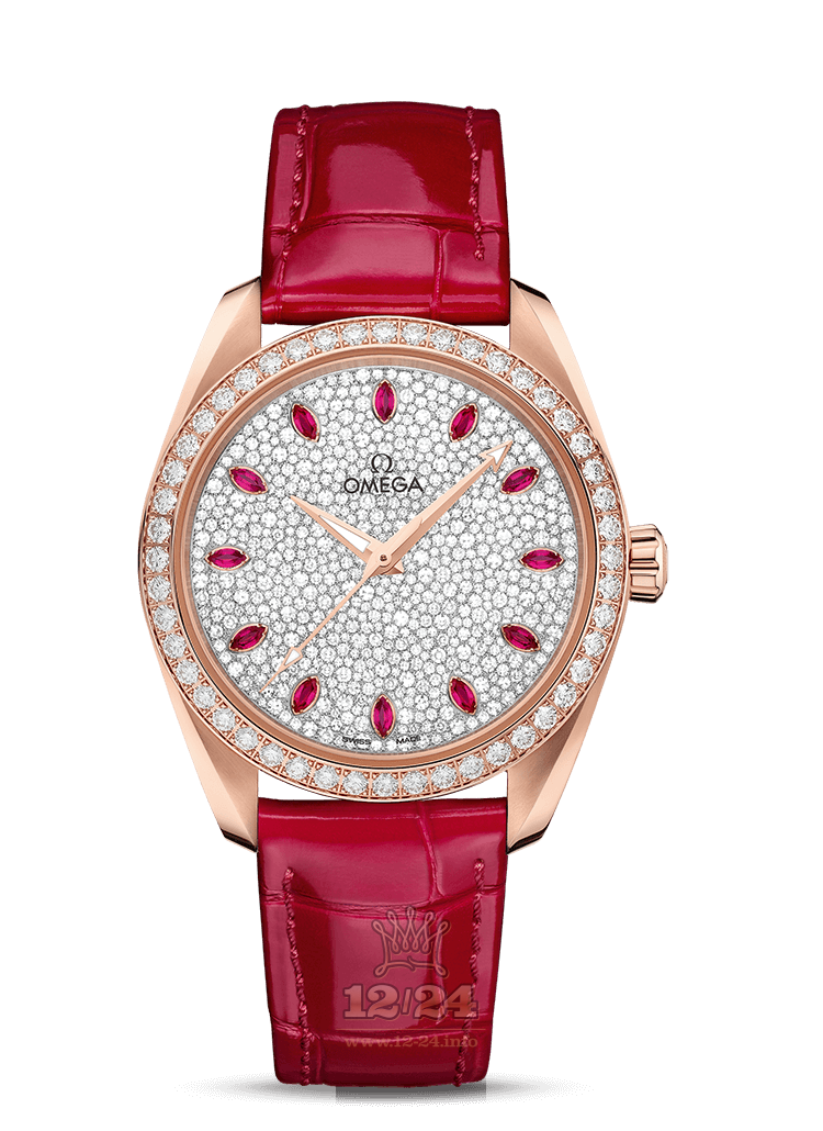 Omega Aqua Terra 150 M Watch 220.58.38.20.99.001 38 mm Pink gold Case