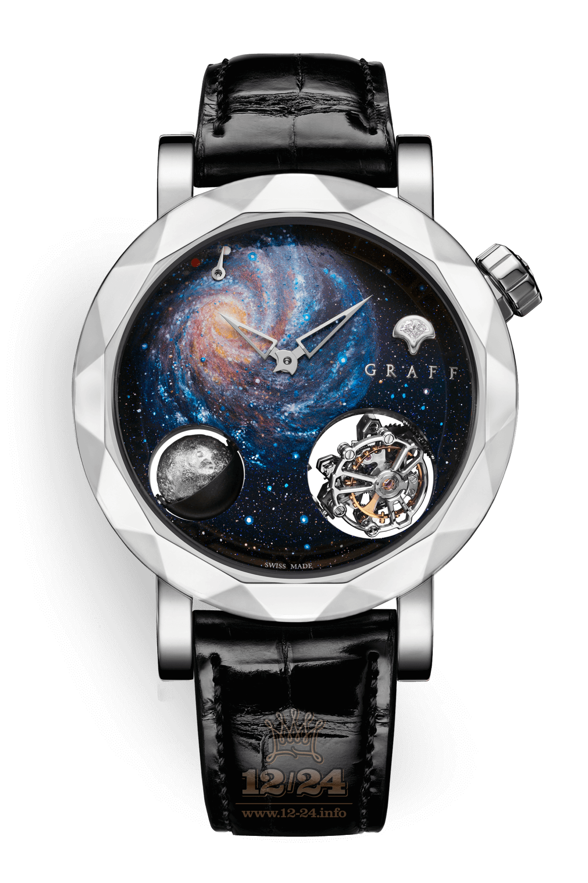 Graff Technical Watches Watch MGG48WGMW 48 mm White gold Case Painted Dial