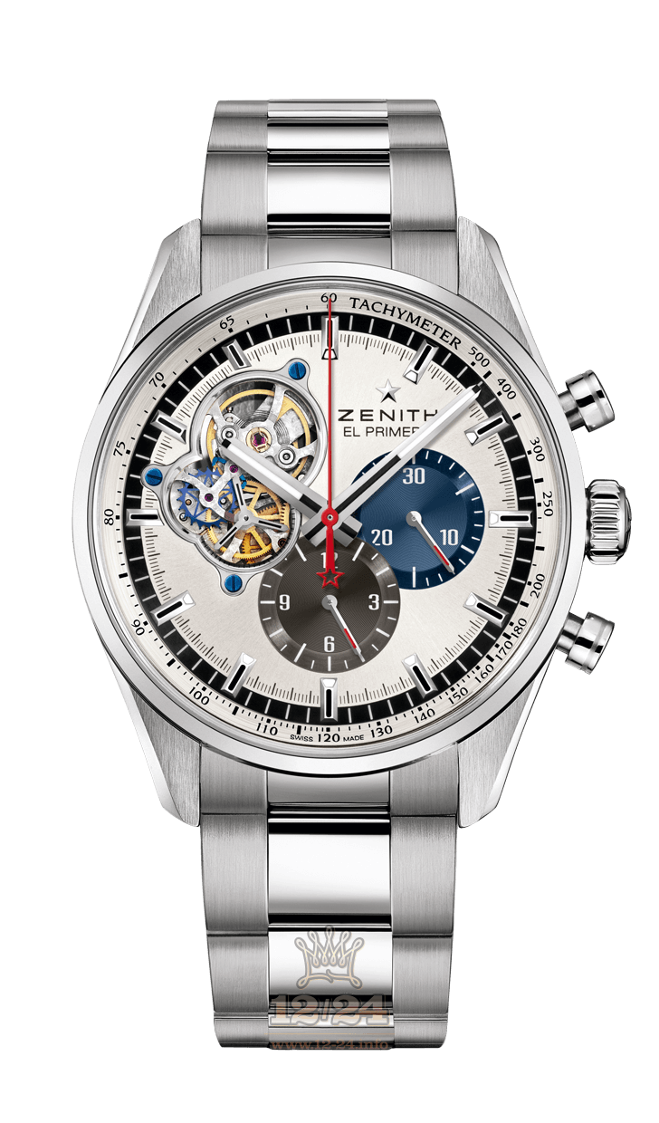Zenith Chronomaster Watch 03.2040.4061/69.M2040 42 mm Stainless steel Case Silver Dial