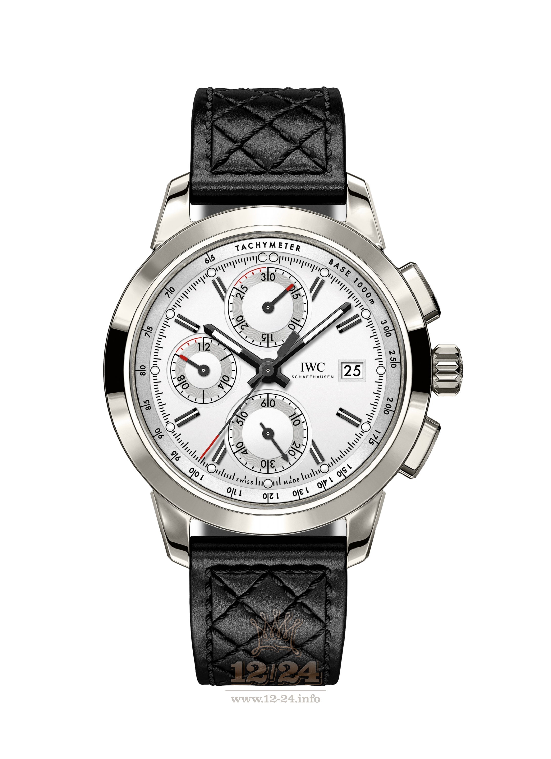 IWC Ingenieur Watch IW380701 42 mm Titanium Case Silver Dial