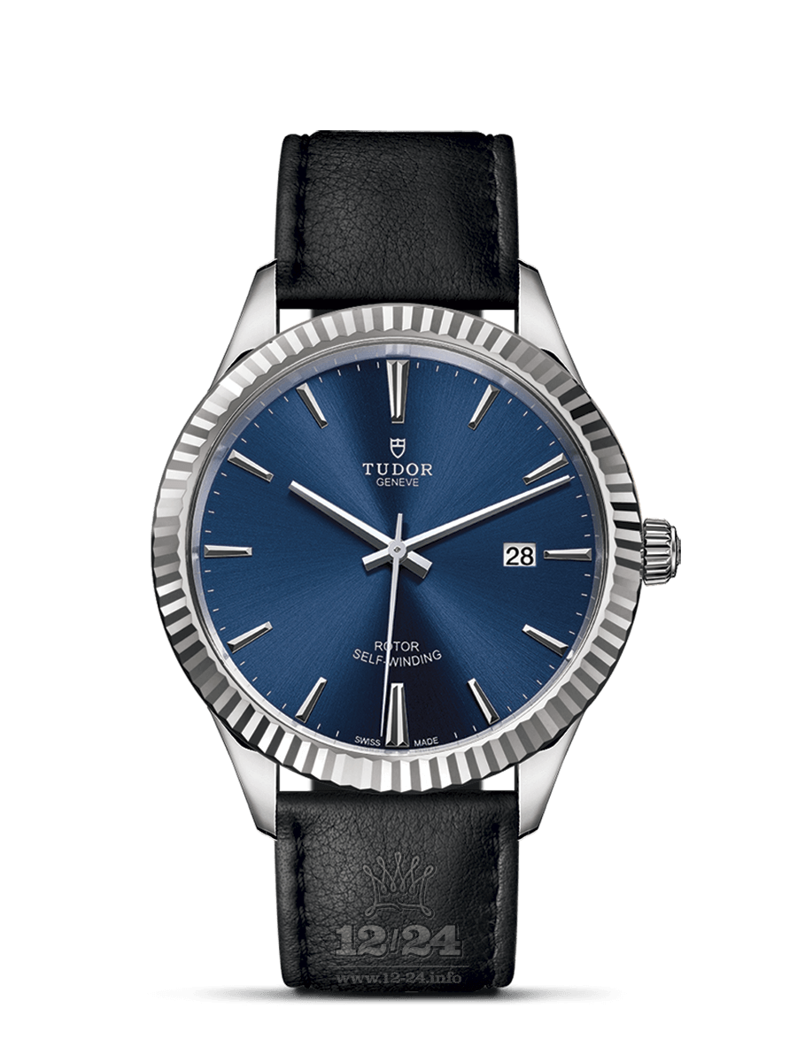 Tudor Style Watch M12710-0027 41 mm Stainless steel Case Dark blue Dial