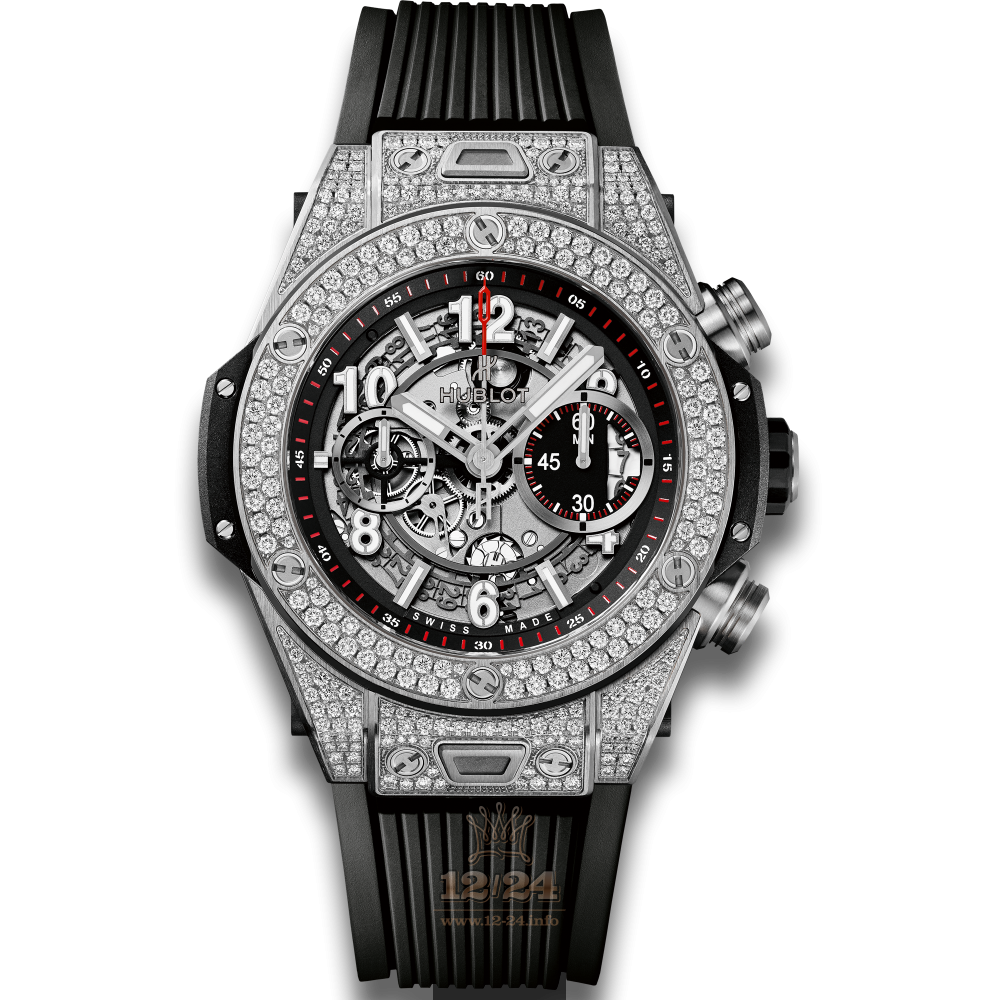 Hublot Big Bang Watch 411.NX.1170.RX.1704 45 mm Titanium Case Black Dial