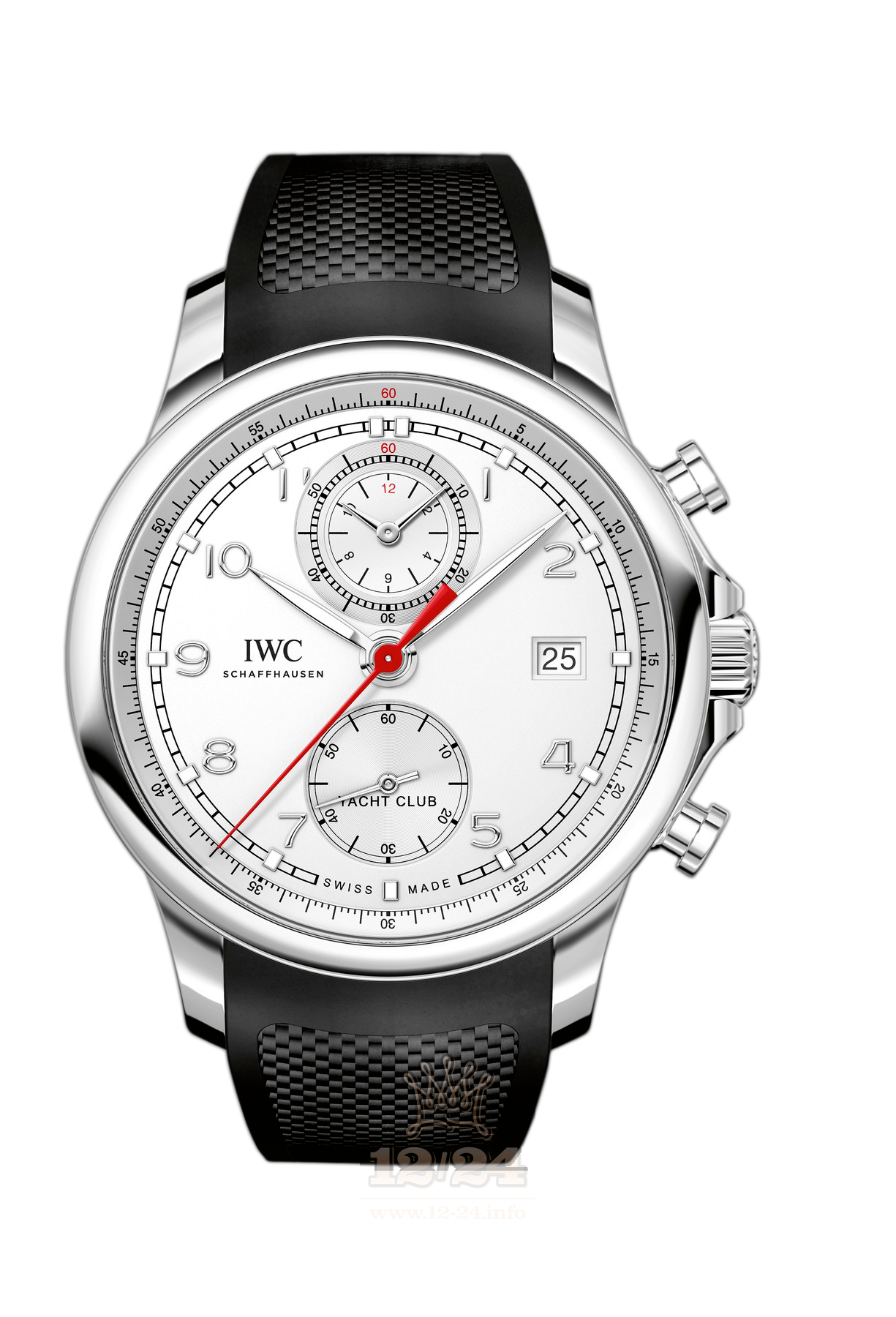 IWC Portugieser Watch IW390502 44 mm Stainless steel Case Silver Dial