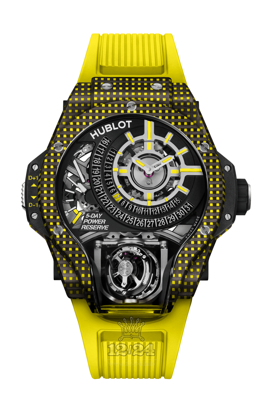 Hublot MP Collection Watch 909.QDY.1120.RX 49 mm Carbon Case Black Dial
