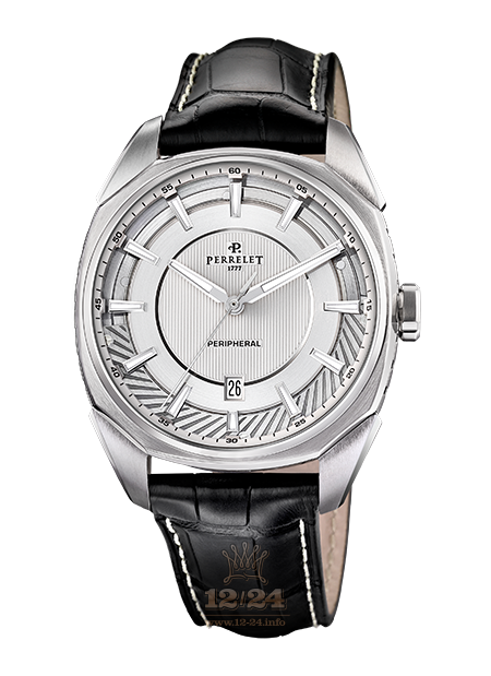 Perrelet LAB Watch A1100/1 42 mm Stainless steel Case Silver Dial