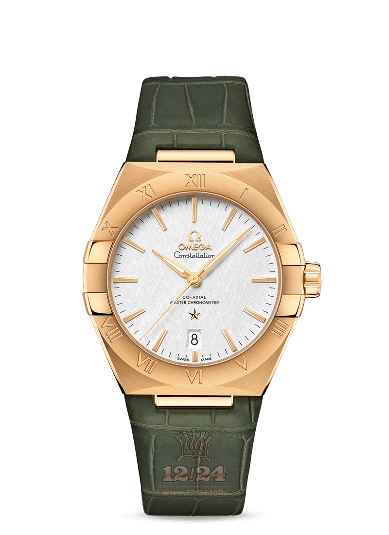 Omega Constellation Watch 131.53.39.20.02.002 39 mm Yellow gold Case Gray Dial