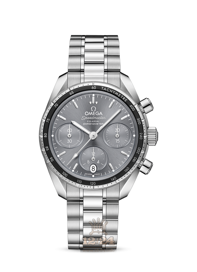Omega Speedmaster 38 Watch 324.30.38.50.06.001 38 mm Stainless steel Case Gray Dial