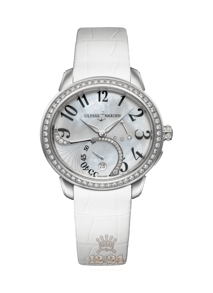 Ulysse Nardin Jade Watch 3103-125B/591 39 mm Stainless steel Case White Dial