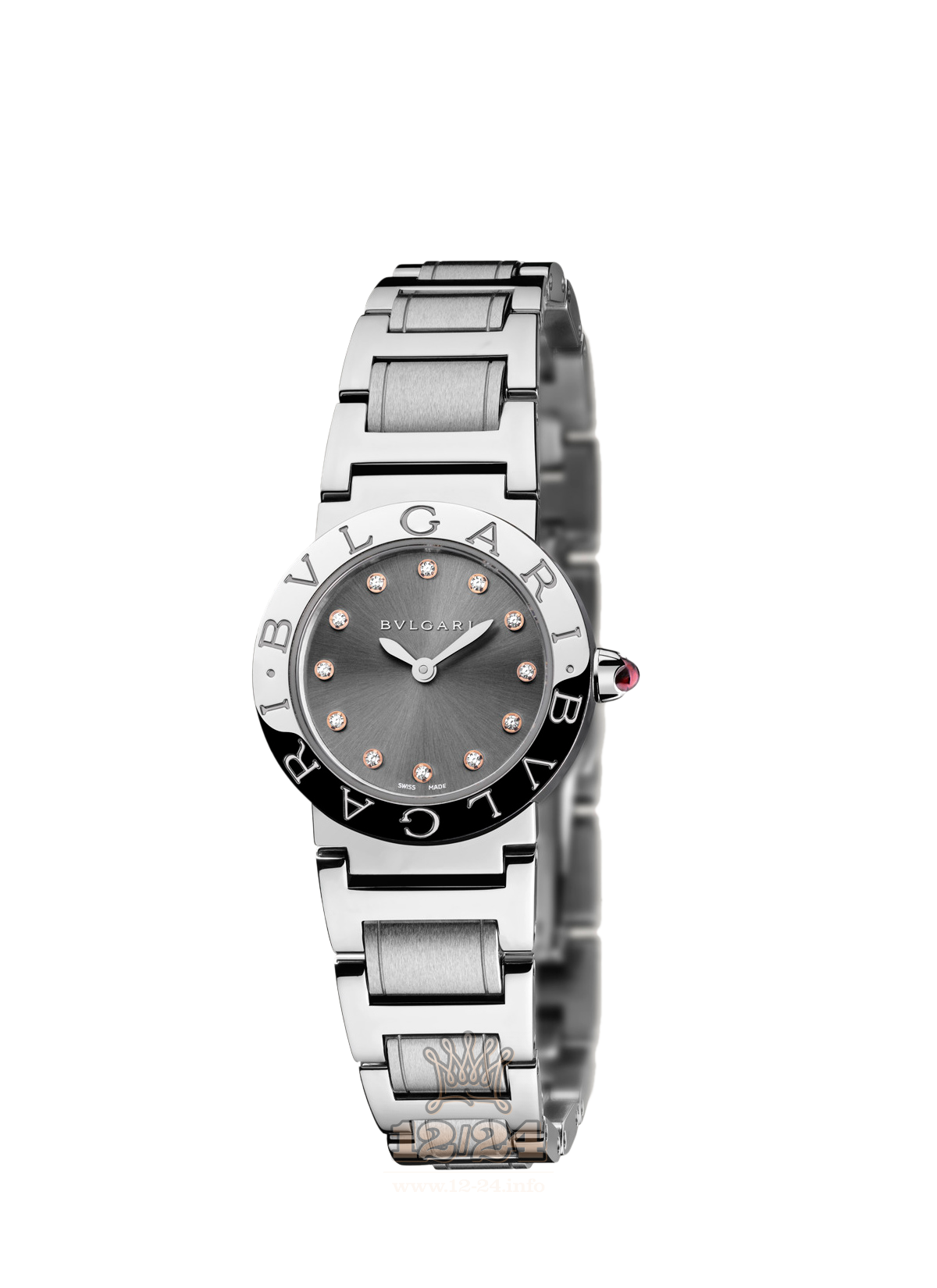 Bvlgari Bvlgari Bvlgari Watch 102479 BBL26C6SS/12 26 mm Stainless steel Case Gray Dial