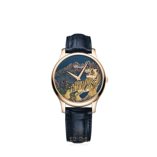 Chopard L.U.C Watch 161902-5076 40 mm Pink gold Case Painted Dial