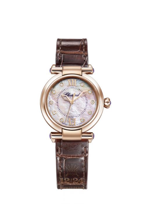 Chopard Imperiale Watch 384319-5009 29 mm Pink gold Case Pink Dial