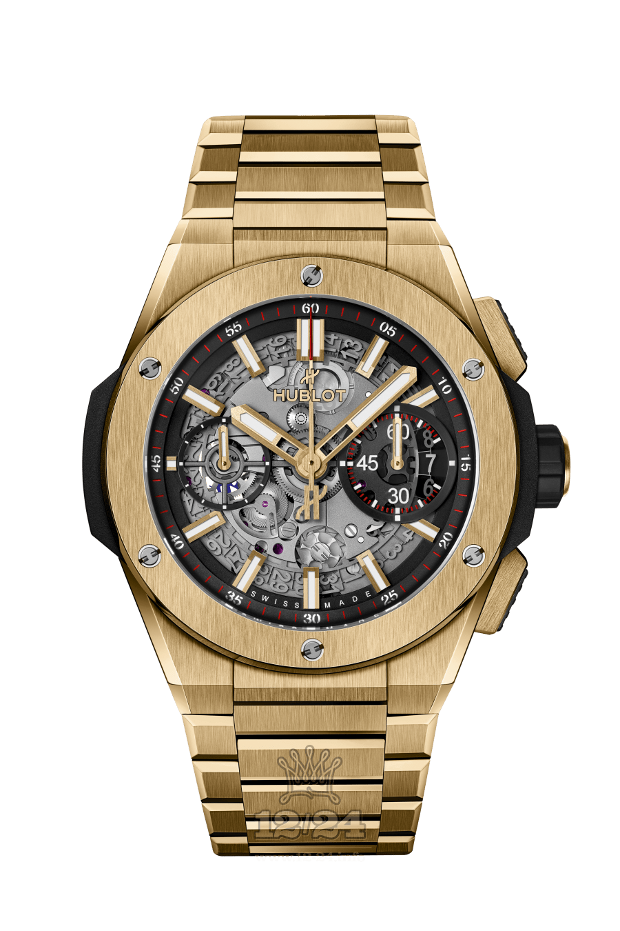 Hublot Big Bang Watch 451.VX.1130.VX 42 mm Yellow gold Case Gray Dial