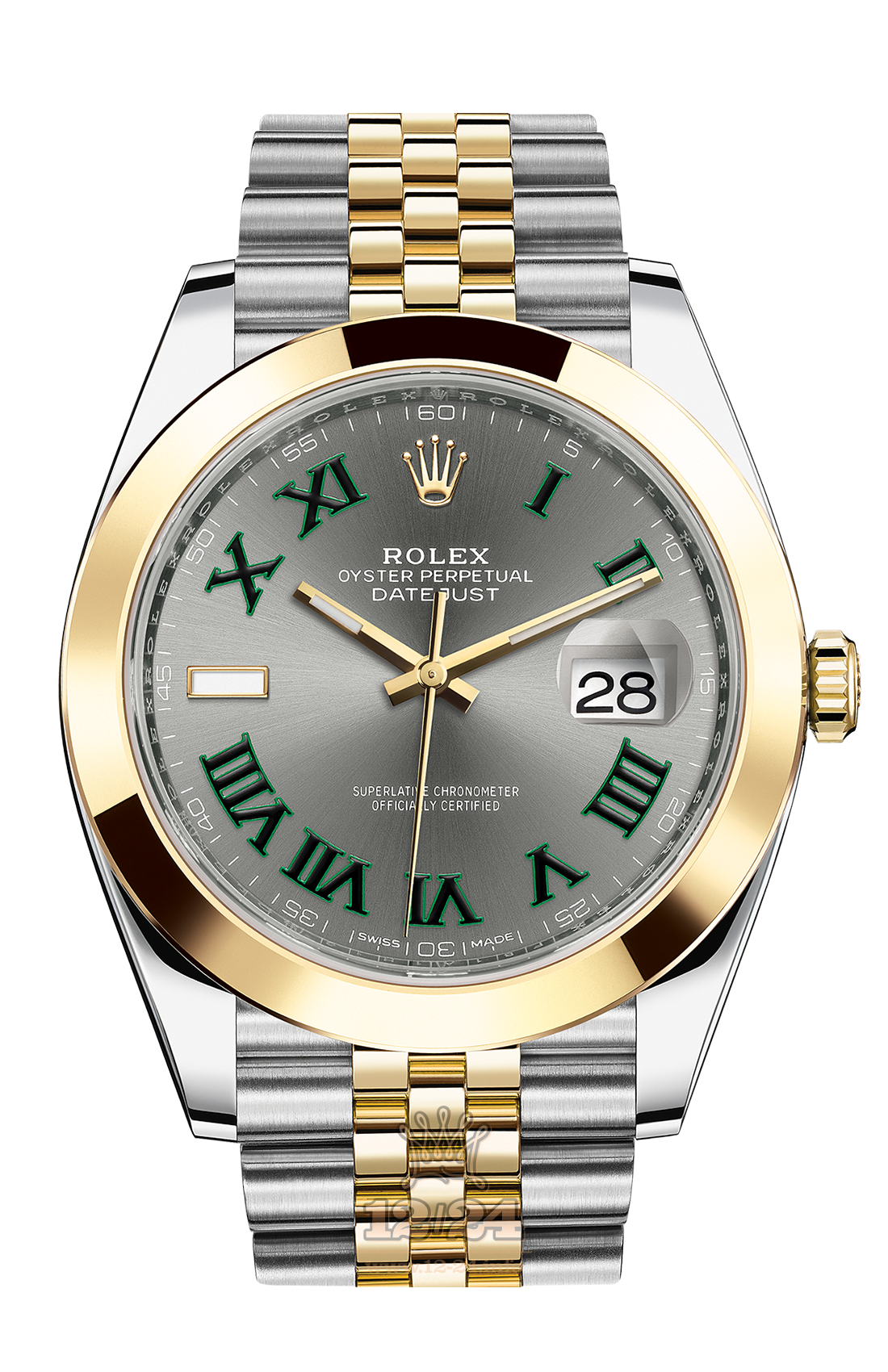 Rolex Datejust Watch 126303-0020 41 mm Steel / Yellow gold Case Gray Dial