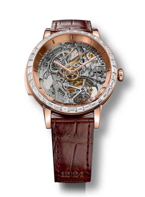 Corum Heritage Watch Z010/02986 41 mm Pink gold Case Gray Dial