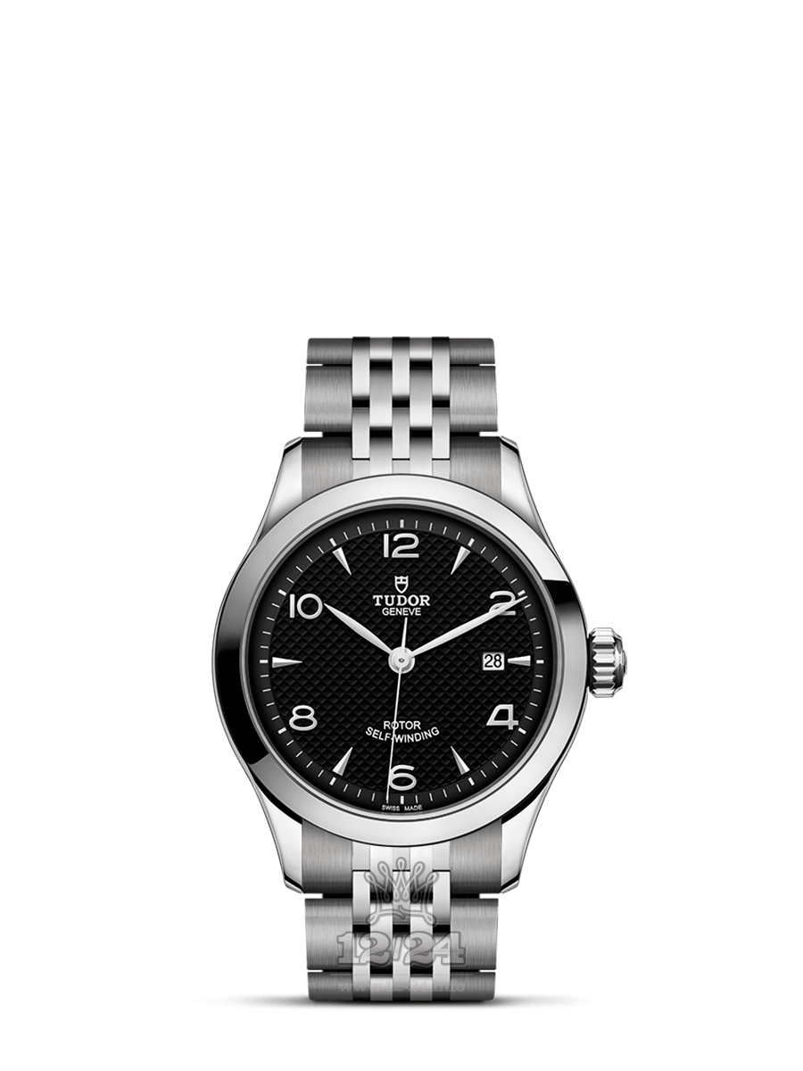 Tudor 1926 Watch m91350-0002 28 mm Stainless steel Case Black Dial