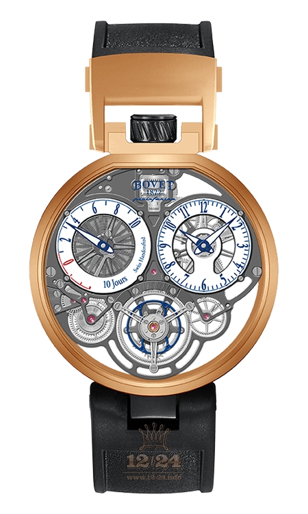 Bovet Bovet By Pininfarina Watch TPINS002 44 mm Pink gold Case White Dial