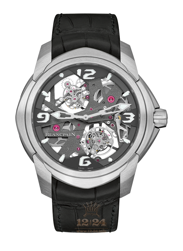 Blancpain L-Evolution Watch 92322-34B39-55B 35 mm Platinum Case