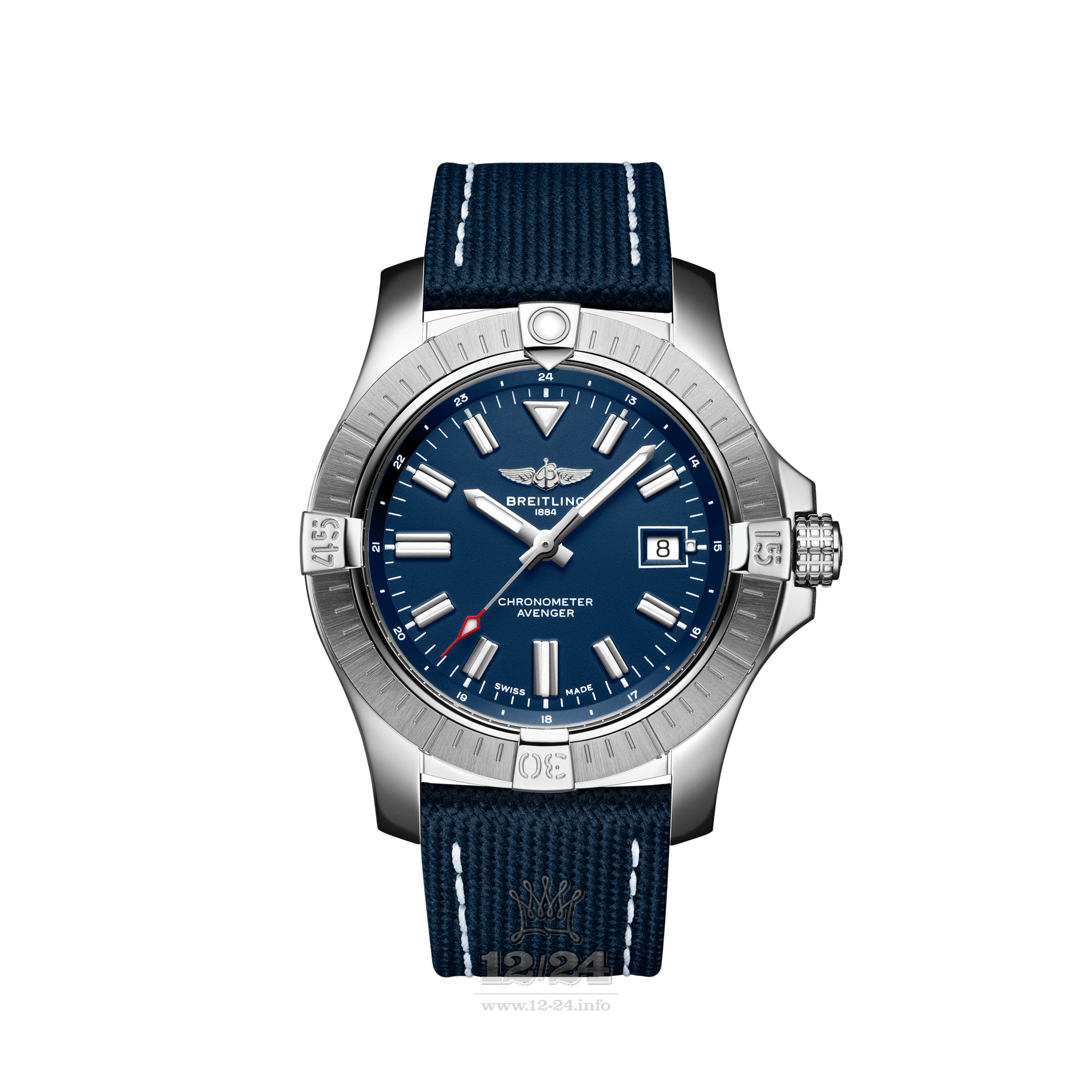 Breitling Avenger Watch A17318101C1X1 43 mm Stainless steel Case Dark blue Dial