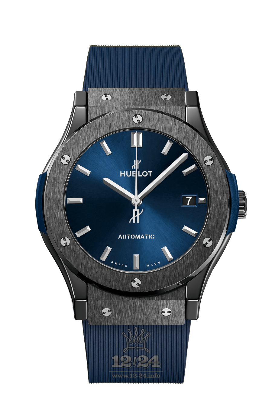 Hublot Classic Fusion Watch 511.CM.7170.RX 45 mm Ceramics Case Dark blue Dial