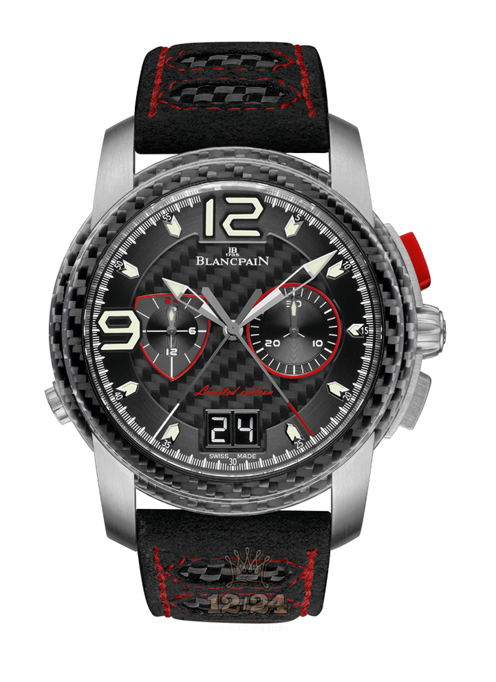 Blancpain L-Evolution Watch 8886F-1203-52B 43 mm Titanium Case Gray Dial