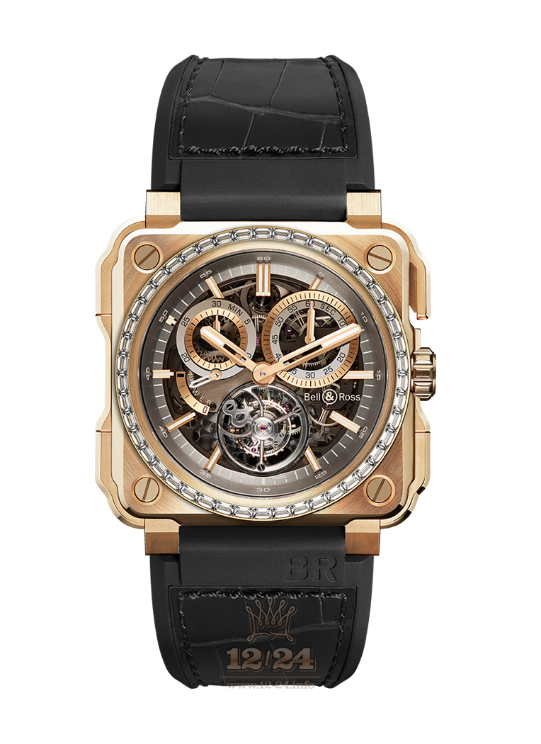 Bell & Ross Instruments Watch BRX1-CHTB-PG-D 45 mm Pink gold Case