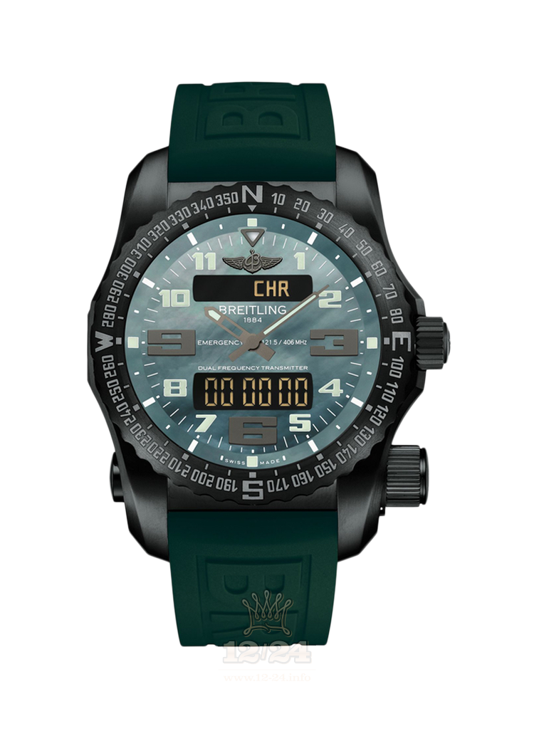 Breitling Professional Watch V7632530|L527|286S|V20DSA.2 51 mm Titanium Case Green Dial