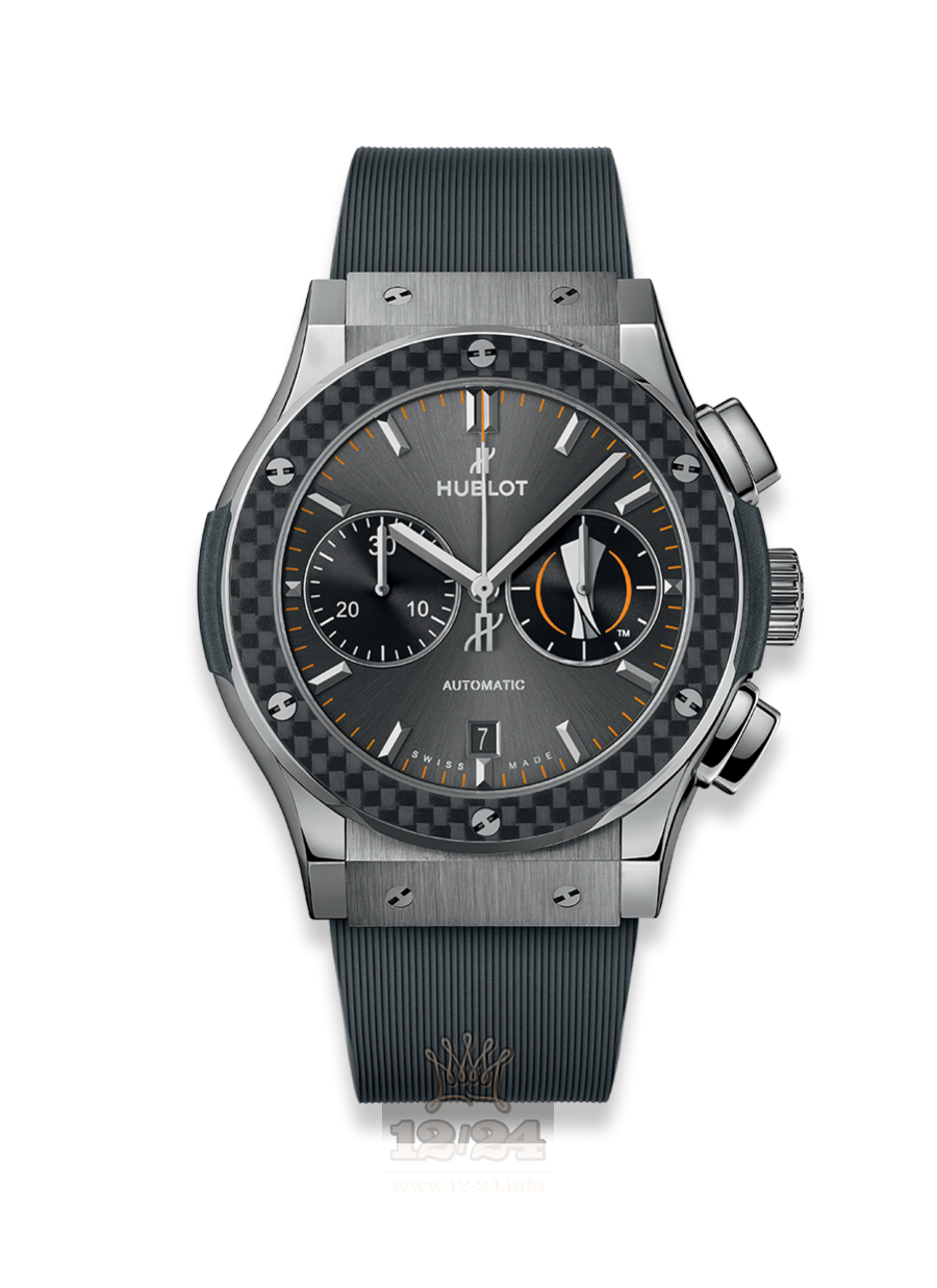 Hublot Classic Fusion Watch 521.NQ.7029.RX.UEL17 45 mm Titanium Case Gray Dial