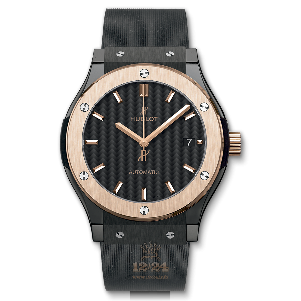 Hublot Classic Fusion Watch 511.CO.1781.RX 45 mm Red gold Ceramics Case Black Dial