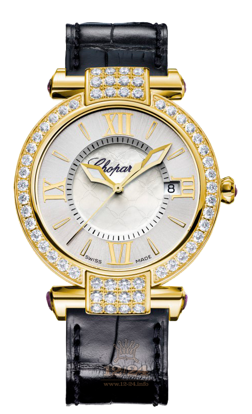 Chopard Imperiale Watch 384221-0003 36 mm Yellow gold Case Silver Dial