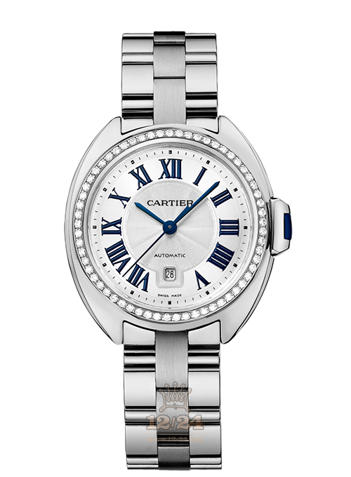Cartier Cle de Cartier Watch WJCL0002 31 mm White gold Case Silver Dial