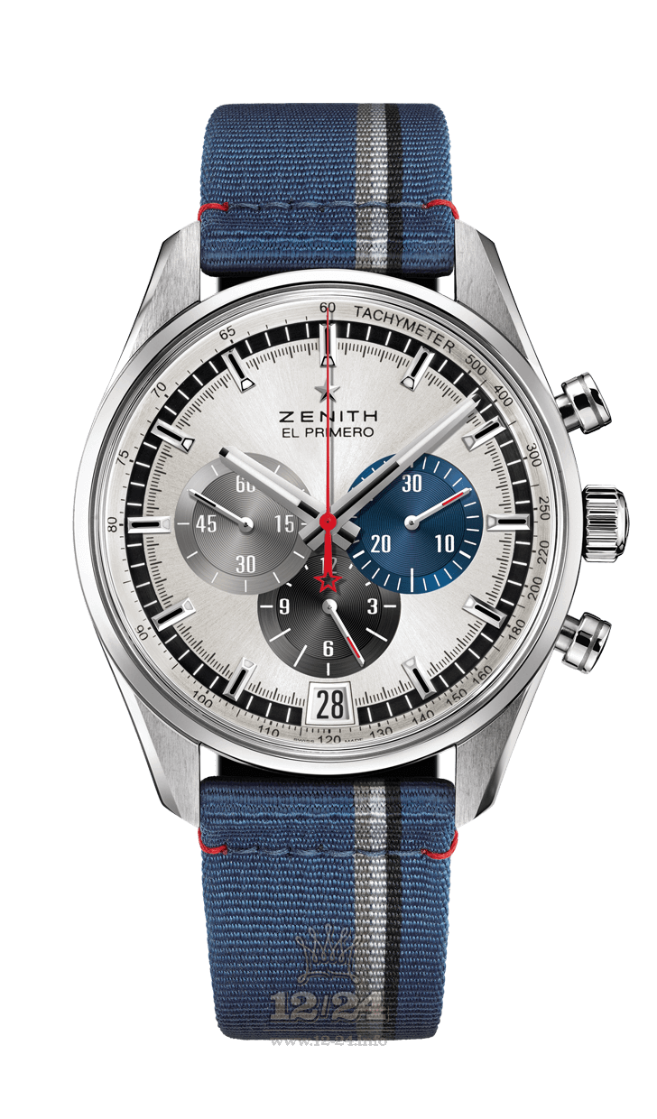Zenith Chronomaster Watch 03.2040.400/69.C802 42 mm Stainless steel Case Silver Dial