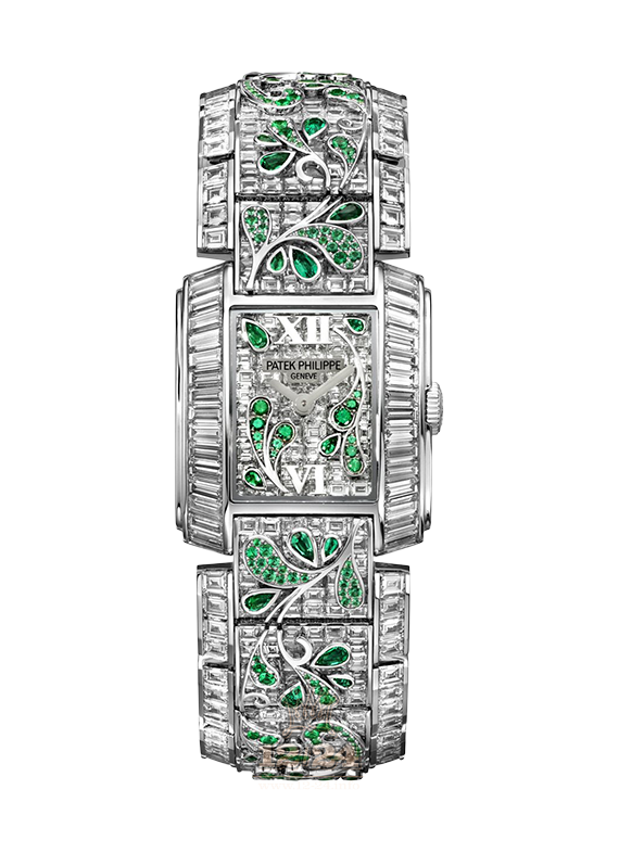Patek Philippe Rare Handcrafts Watch 4909-107G-001 White gold Case