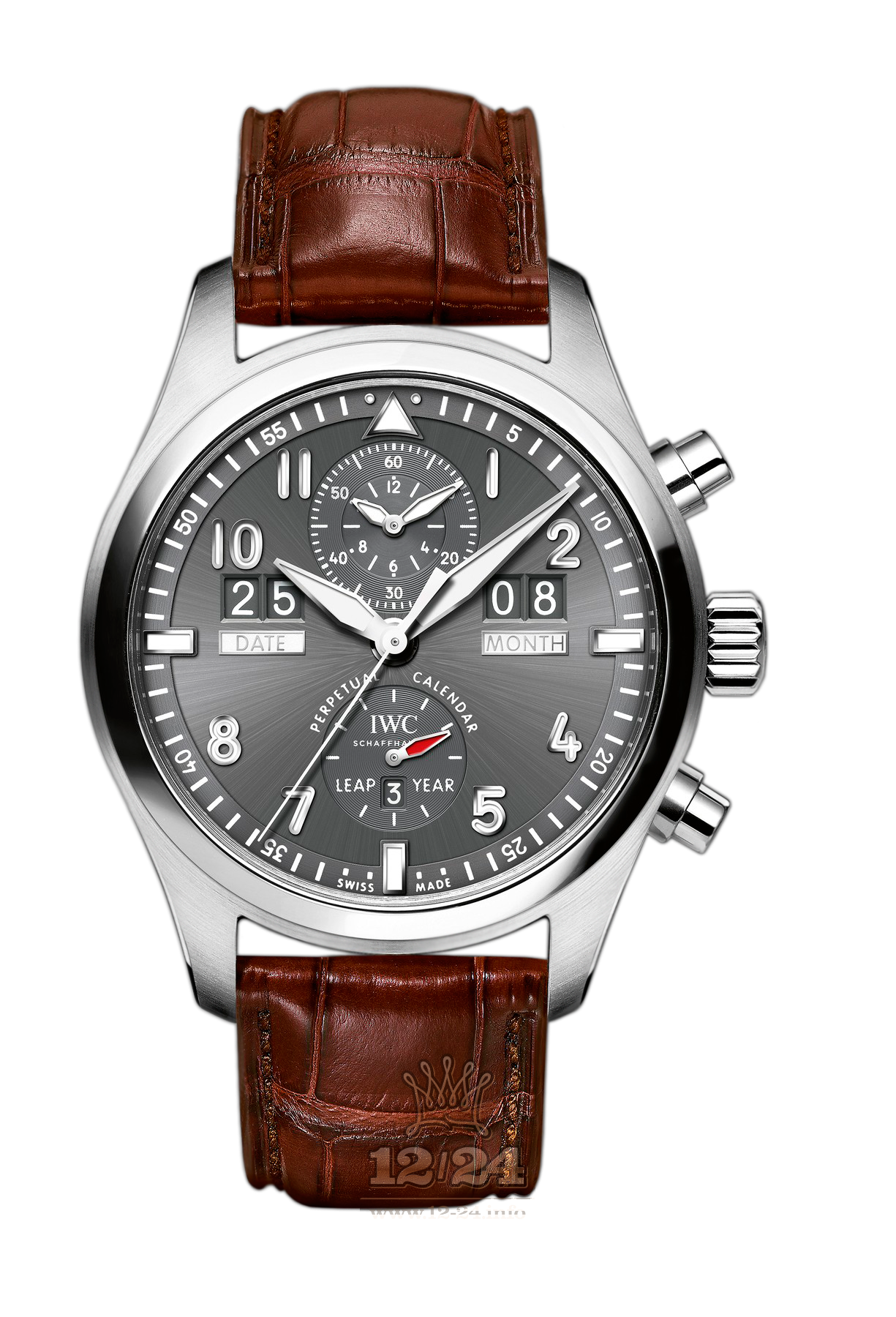 IWC Pilot s Watches Watch IW379107 46 mm Stainless steel Case Gray Dial