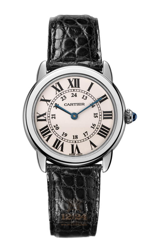 Cartier Ronde de Cartier Watch W6700155 30 mm Stainless steel Case White Dial