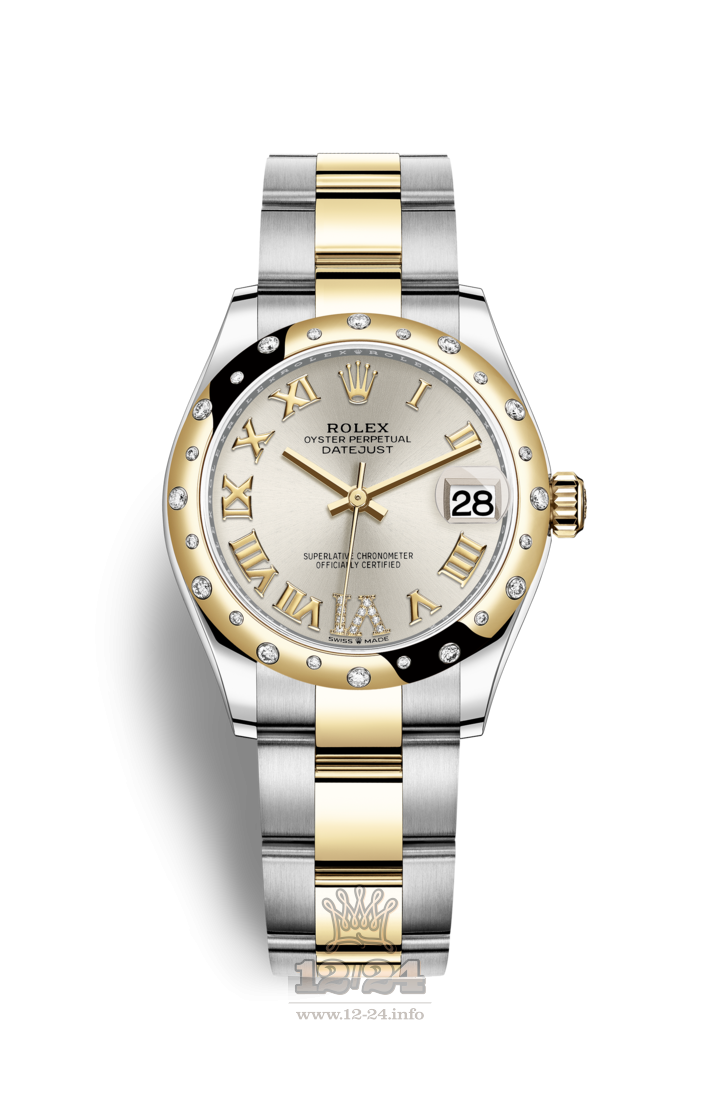 Rolex Datejust Watch 278343rbr-0003 31 mm Steel / Yellow gold Case Silver Dial
