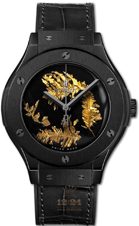 Hublot Classic Fusion Watch 565.CX.0660.LR 38 mm Ceramics Case Black Dial