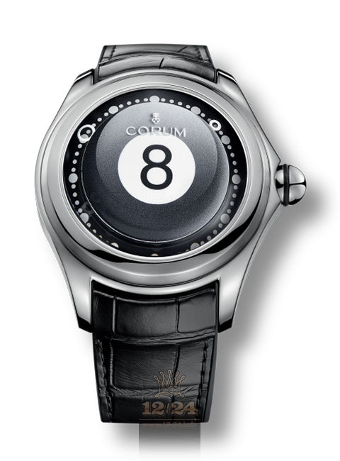 Corum Bubble Watch L390/03254 52 mm Titanium Case Black Dial