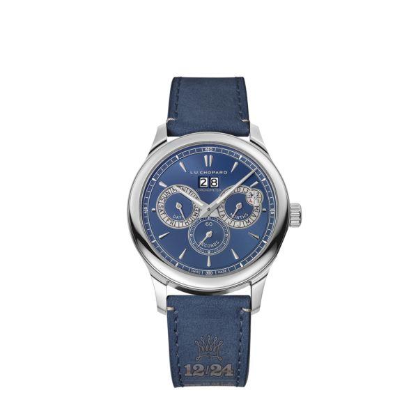 Chopard L.U.C Watch 168561-3003 43 mm Stainless steel Case Dark blue Dial