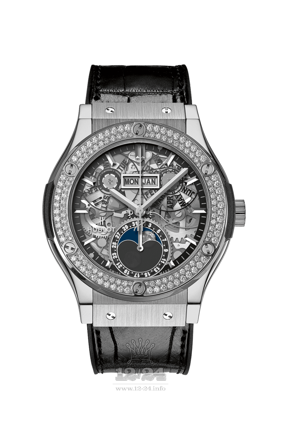 Hublot Classic Fusion Watch 547.NX.0170.LR.1104 42 mm Titanium Case