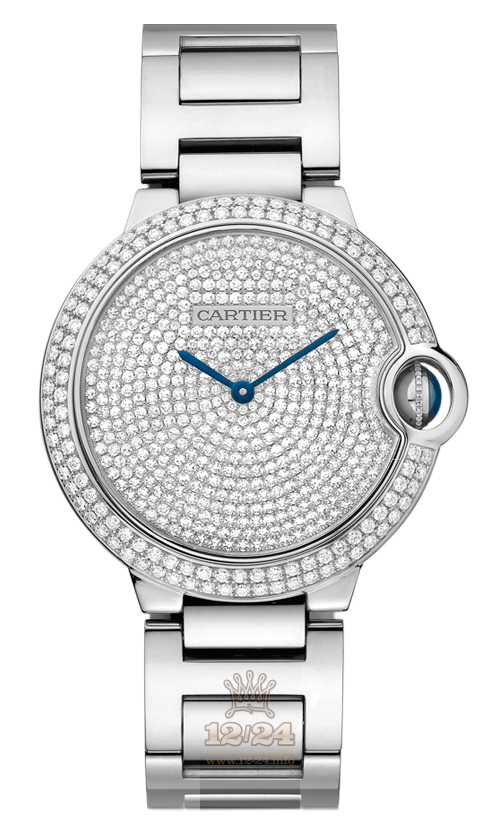 Cartier Ballon Bleu de Cartier Watch WE902045 36 mm White gold Case Silver Dial